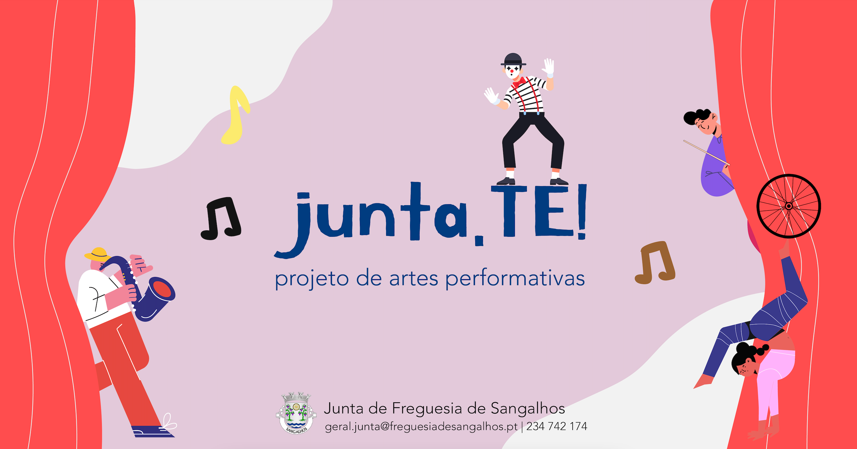 Imagem Projeto Artes performativas Junta, TE!